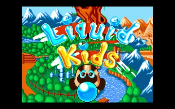 Liquid Kids screen shot title